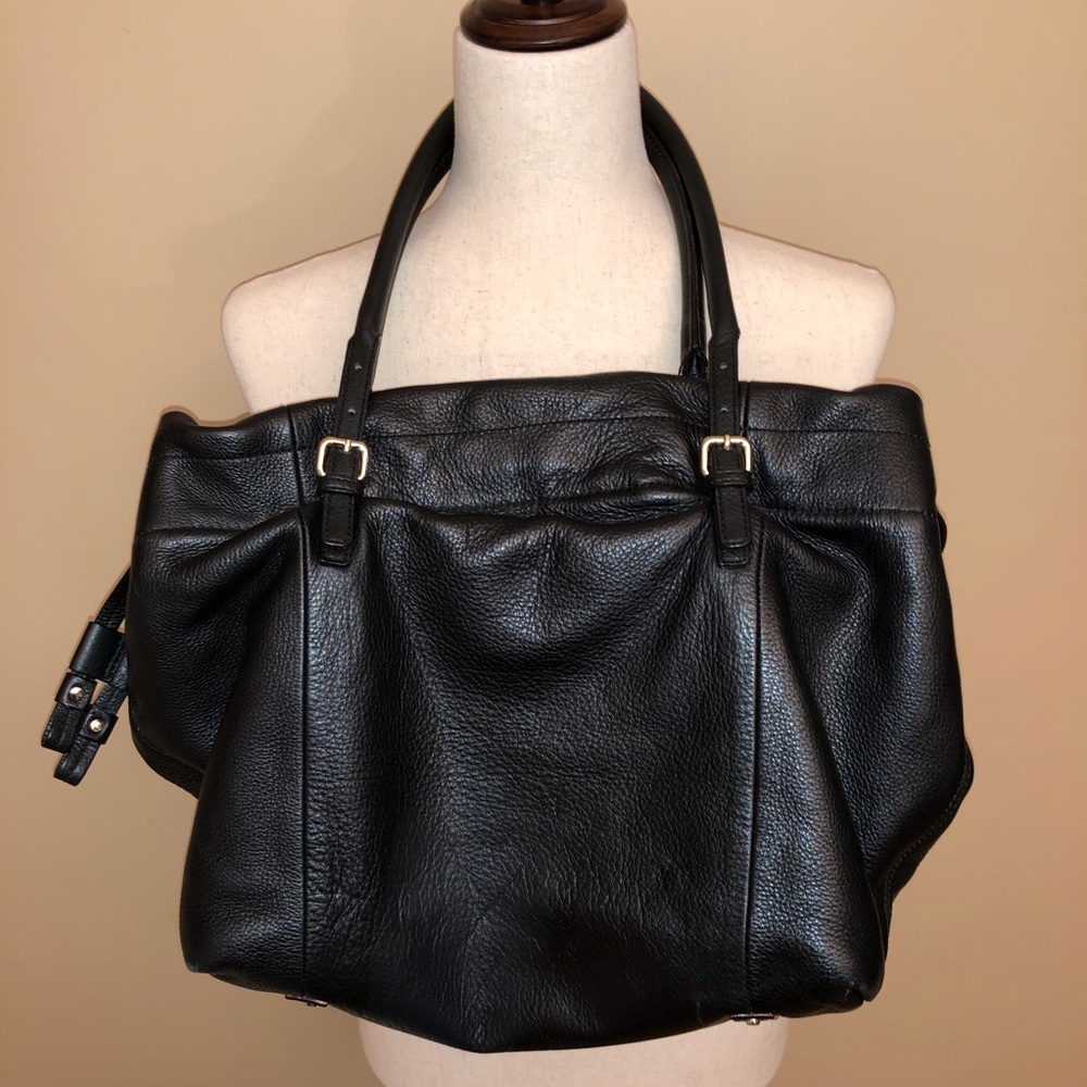 Kate Spade Westbury Bess Pebbled Black Leather Bag - Picture 2 of 8